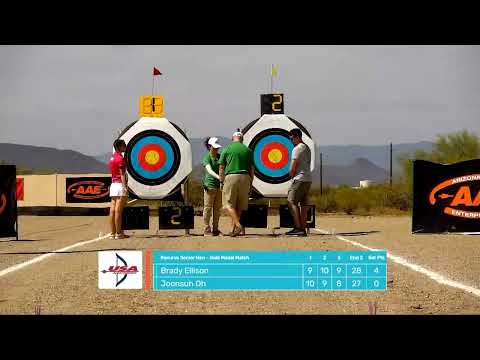 2022 Arizona Cup - Recurve Men: Ellison vs. Oh