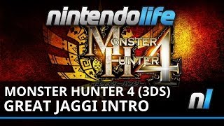 Monster Hunter 4 (3DS) Great Jaggi Introduction