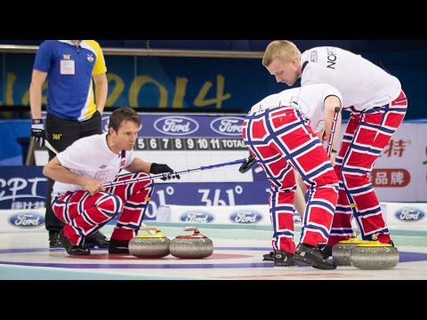 CURLING: CAN-NOR World Men's Chp 2015 - Draw 11 - HIGHLIGHTS