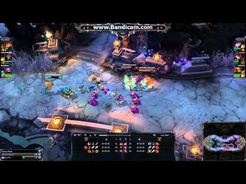 Lee Sin Q bug against Gnar on Twisted Treeline