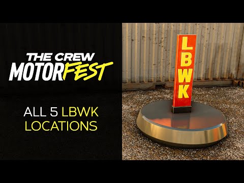 The Crew Motorfest - All 5 LBWK Locations ("Liberty Quest" Challenge)
