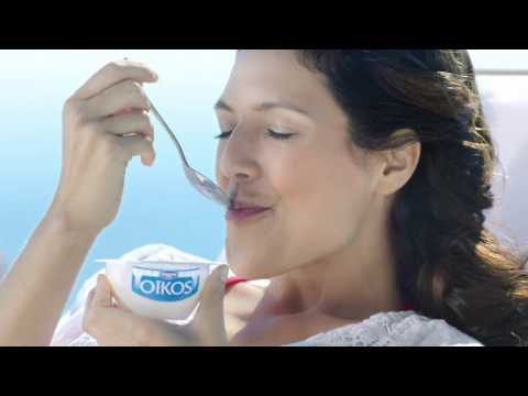 Our gorgeous Maike enjoys life by the sea for Danone Oikos TVC