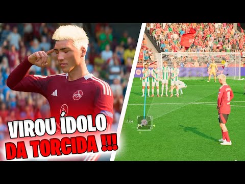 ELE MAL CHEGOU E JA VIROU ÍDOLO DA TORCIDA !!! MODO CARREIRA JOGADOR EPP 01 FC 25