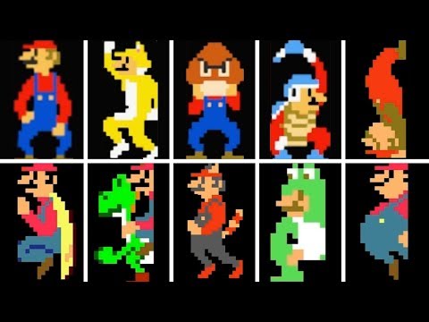 Super Mario Maker 2 - All Secret Weird Mario Costumes & Power-Ups