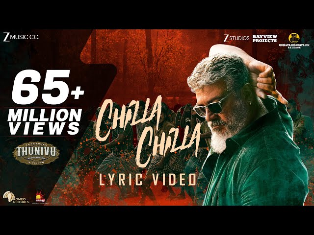 Chilla Chilla - Thunivu | Anirudh Ravichander, vaisagh, Ghibran Lyrics
