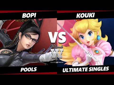 Ultimate Wanted 4 - KouKi (Peach) Vs. bopi (Bayonetta) SSBU Ultimate Tournament