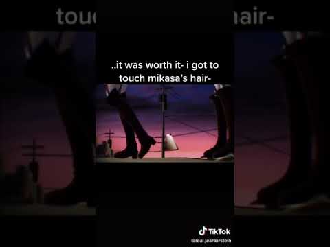 Jean is lucky to touch mikasa hair? -AOT