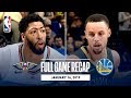 Full Game Recap Pelicans Vs Warriors New Orleans Golden State Combine To Hit 43 Three Pointers