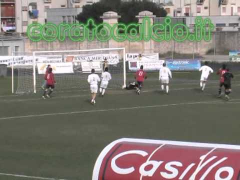 28° giornata a.s.d. corato - santeramo 3-0 promozione pugliese gir. A  2010-2011