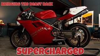 Trazendo a fera de volta - Nossa Ducati superalimentada