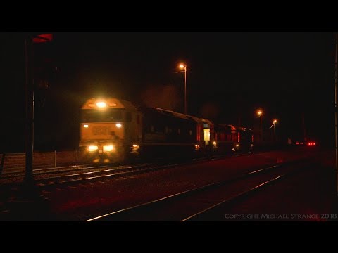 Broad Gauge Combined Containers & Grain Hoppers - PoathTV Australian Trains & Railways