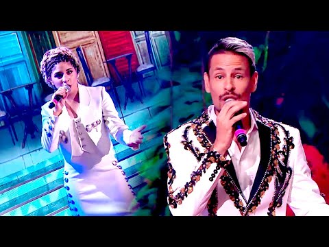 ¡Viva México! Rocío Quiroz y Rodrigo Tapari cantaron "Cielito Lindo" en Cantando 2020