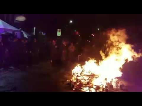 Lag b'omer 5777 out side the niklesburger shul