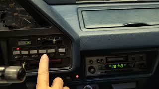1985 Honda CRX Si - Electronics