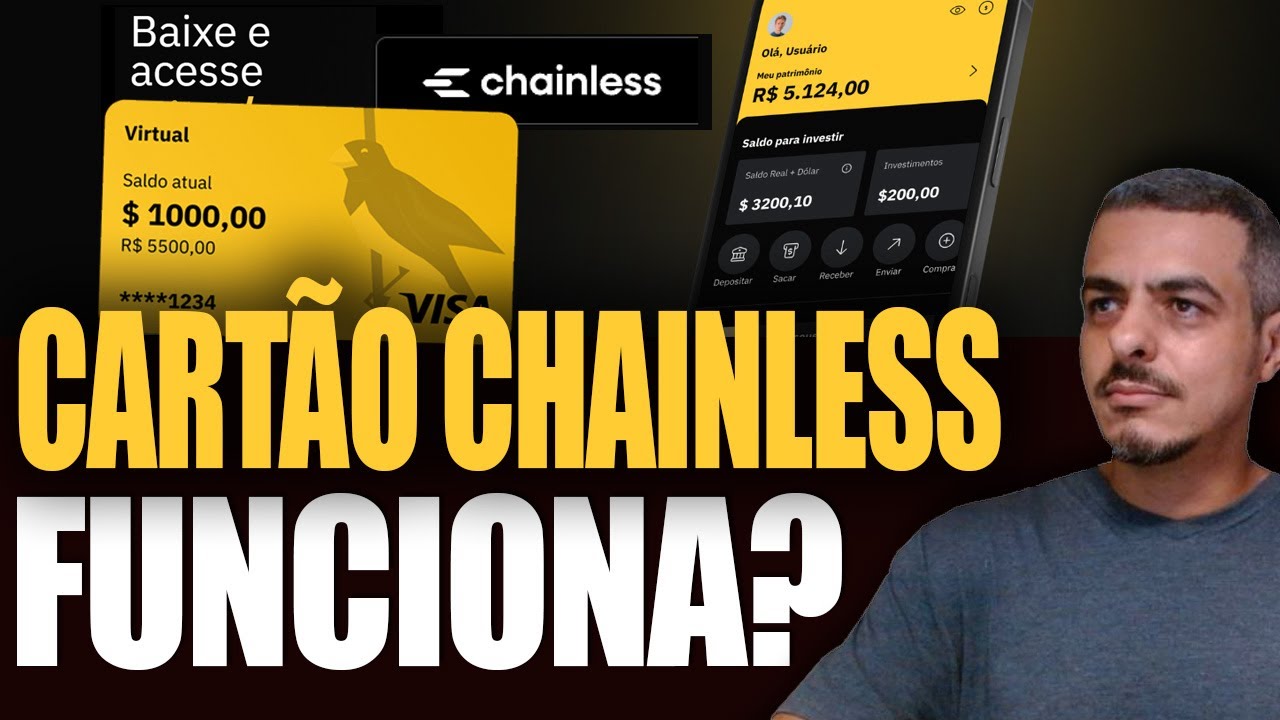 CHAINLESS O CARTÃO FUNCIONA ? MINHA OPINIÃO E VEJA ANTES DE USAR
