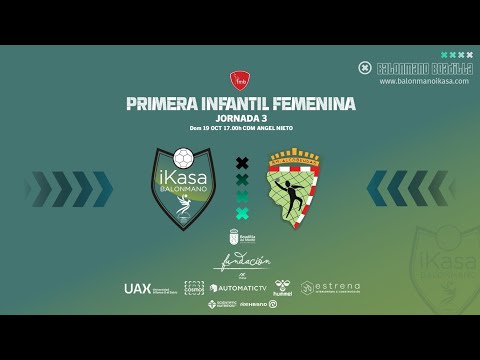 25/26 - 1 INFANTIL FEMENINA BM IKASA BOADILLA vs BM ALCOBENDAS