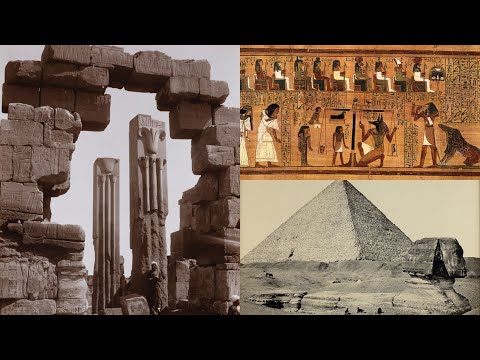 The Papyrus of Ani; Egyptian Book of The Dead + Oldest Images of Egypt from the 19th Century