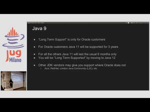 JUG Milano Meeting #102 - Java 9, 10 What's New