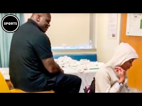 Shaq's SURPRISE Gift To Paralyzed Child