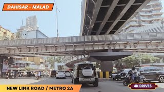 Mumbai Dahisar to Andheri on the Link Road with the Mumbai Metro Line 2A | Mumbai