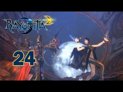 Bayonetta 2 Playthrough Pt 24  - Chapter XIII Vigrid, City of Deja Vu