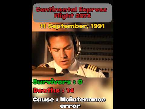 Continental Express Flight 2574 #planecrash #aircraft #avgeekn
