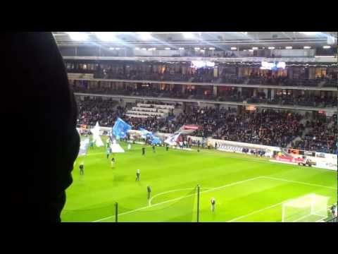 Hoffenheim - Leverkusen Einlauf.. & Ultras 25/11/12