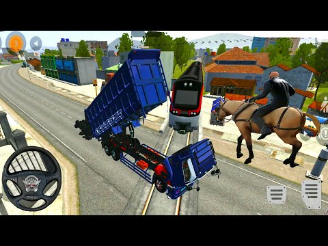 Bussid Hino C9 Hydraulic Dump Truck Mod | Bus Simulator Indonesia / Android Gameplay