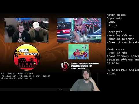VonAwesome (King) vs Inou (Alisa) SoCal Colosseum Grand Finals Match Analysis