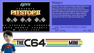 The C64 MINI Games - Pitstop II