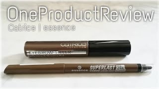 Catrice Eyebrow Filler | Essence eyebrow pomade | One Product Review