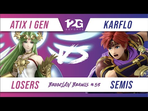 BrookLAN Brawls 53 - Karflo (Roy) v. AITX | Gen (Palutena) - Losers Semis