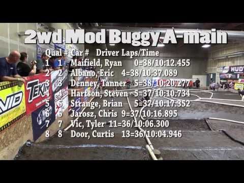 JConcept's Summer Indoor Nats 2wd Mod Buggy A-main - Ryan Maifield