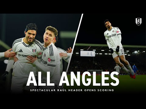 ALL ANGLES | Raúl Sublime Header | Perfect run, even better header 🎯