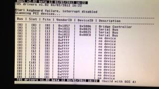 Firebee continued boot issue