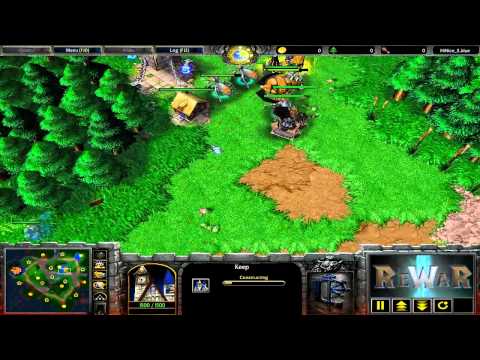 Lucifer(UD) vs Yumiko(HU) - Game 3 - WarCraft 3 gameplay - RN648