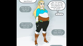 Weight gain comic #37 (dubbed)