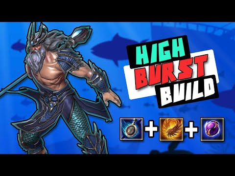 The King of the Sea Here to Fight!! Smite Poseidon: Unleash  Ultimate Burst Damage in Conquest 2023!