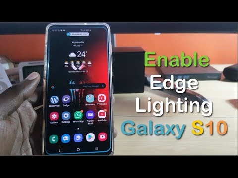 How to Enable Edge Lighting on Samsung Galaxy S10