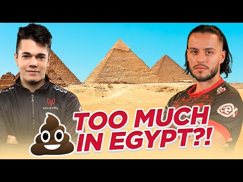500HZ MONITORS?! | Egypt to QuakeCon w/ Av3k & vengeuR