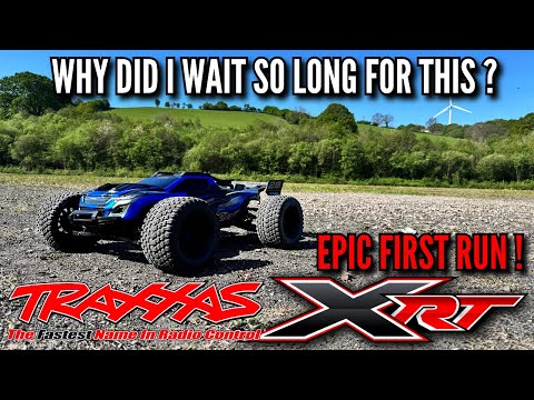 Traxxas XRT – My First Run with This INSANE 8S Truggy!