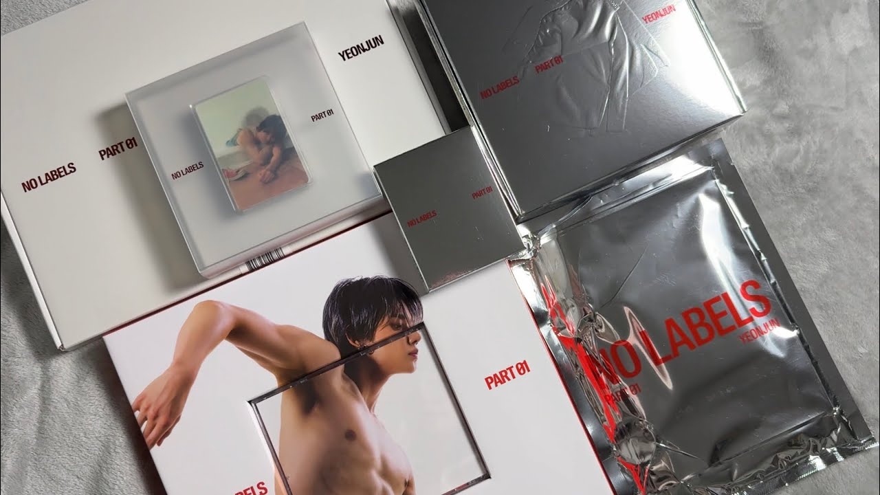 ♡Unboxing Yeonjun 연준 1st Mini Album No Labels: Part 01 (All Ver.)♡