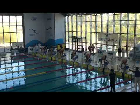 Gianluca Messina - 50 stile libero - Campionato regionale di categoria - Catania