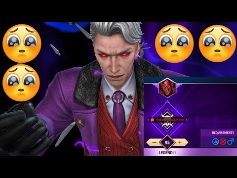 T4 MAGNETO VS MEPHISTO WBL STAGE 95 but it's just sadness and sorrow - Marvel Future Fight