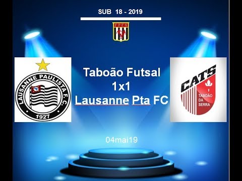 Taboão Futsal 1x1 Lausanne Pta FC_04mai19