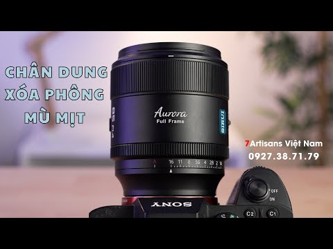 Sirui Aurora 85mm F1.4 AF chuyên để chụp chân dung xóa phông