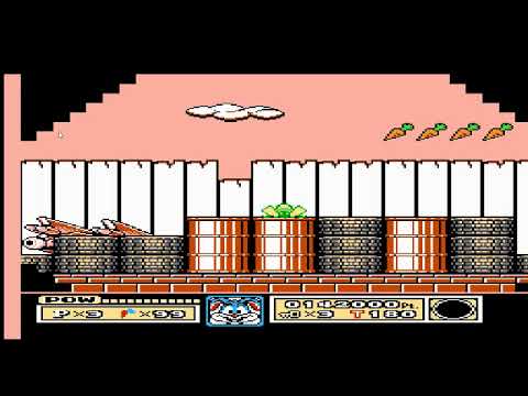 Let's Play Tiny Toon Adventures Episode 4 Escape from the City
