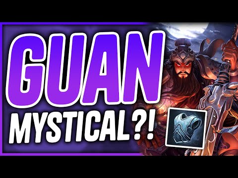 GUAN YU MYSTICAL MAIL BUILD?! - SMITE Solo Ranked Conquest
