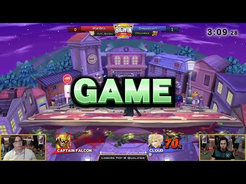 BigWinSmash 46 - Losers Top 12 - ChuJelly (Falcon, Pikachu) v MariBRO (Cloud)
