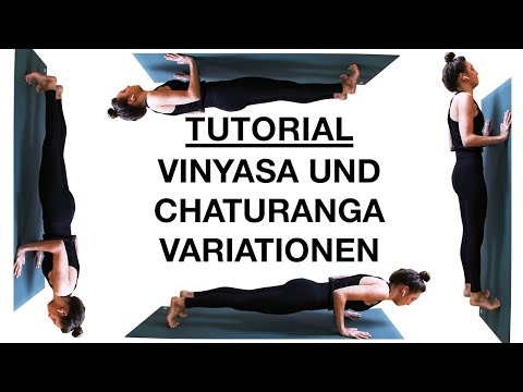Tutorial | Learn Chaturanga Yoga Push-Ups | Vinyasa Variations for Beginners and Advanced